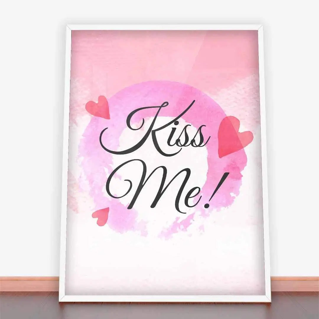 Plakat Kiss Me.