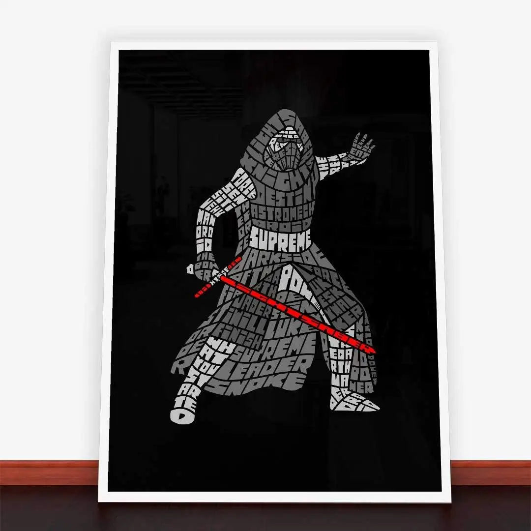 Plakat Kylo Ren.