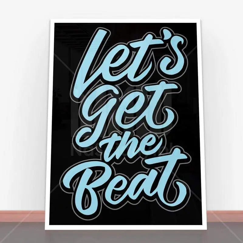 Plakat Let's Get The Beat.