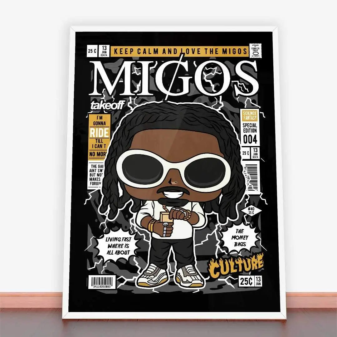 Plakat Migos Takeoff.