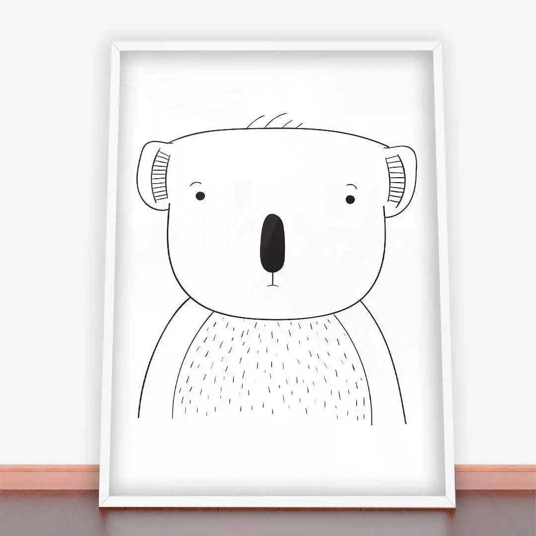 Plakat miś koala.