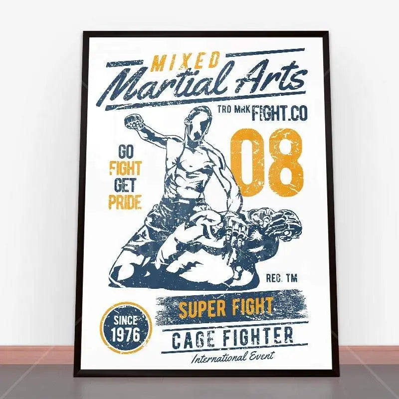 Plakat Mixed Martial Arts.