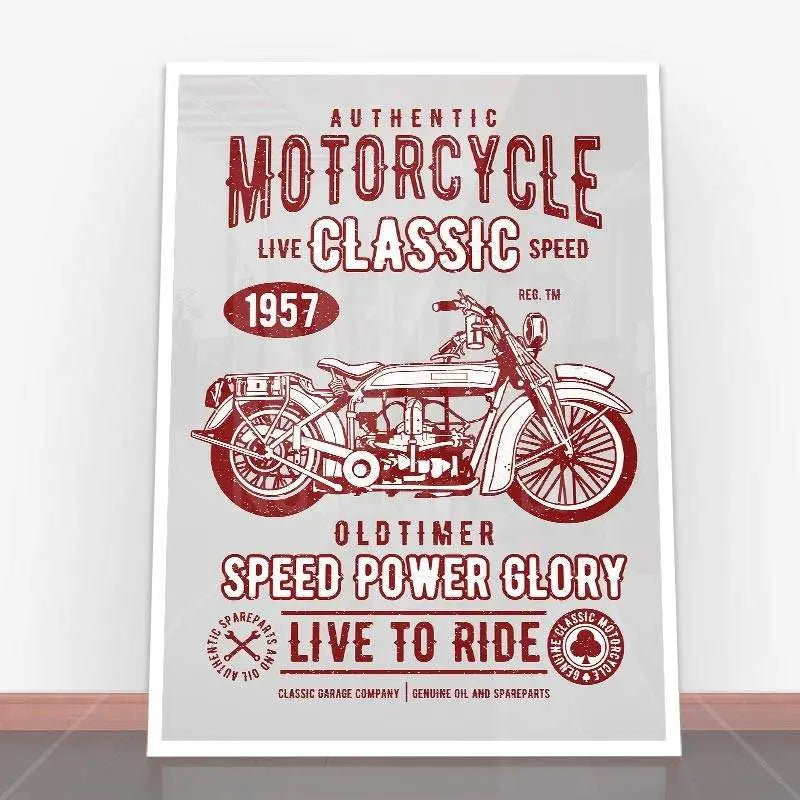 Plakat Motorcycle Classic.