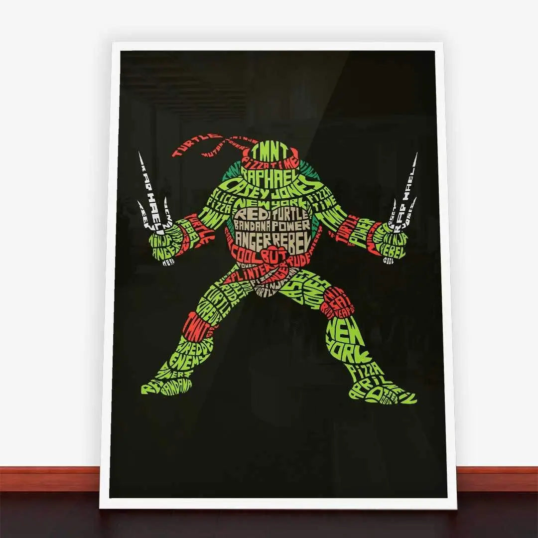 Plakat Ninja Turtle.