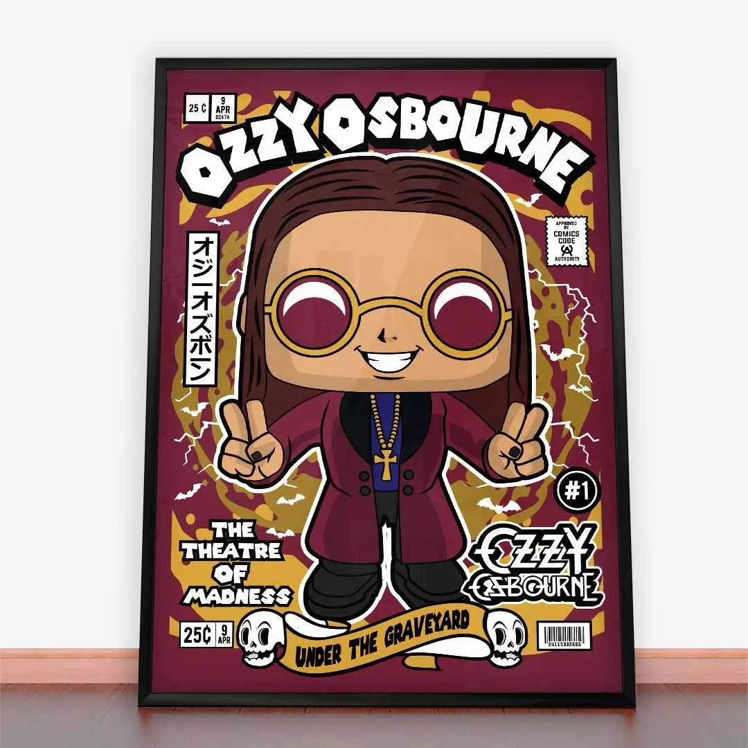 Plakat Ozzy Osbourne.