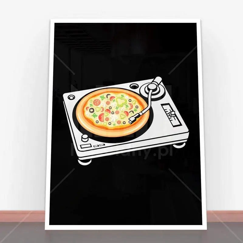 Plakat Pizza Scratch.