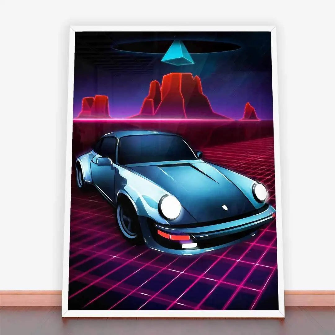 Plakat Porsche 911.