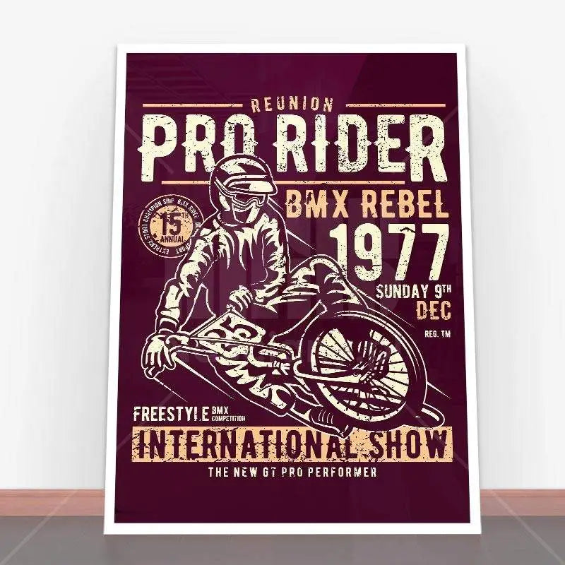 Plakat Pro Rider.