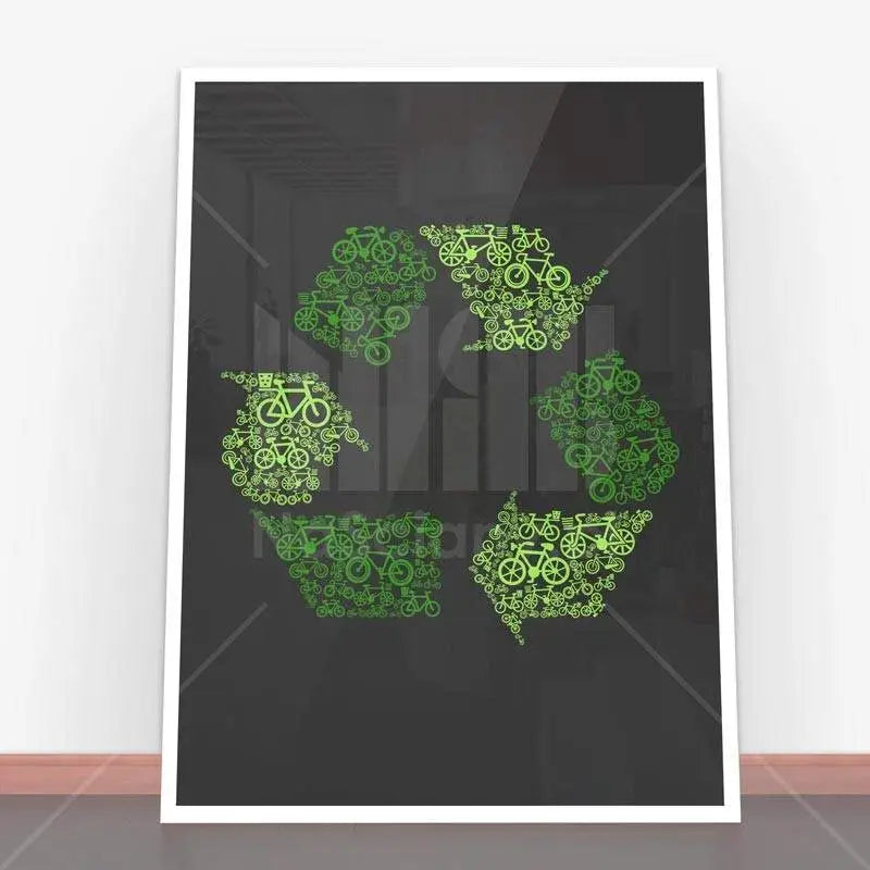 Plakat Recycling.