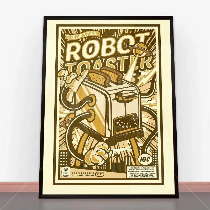 Plakat Robot Toaster.