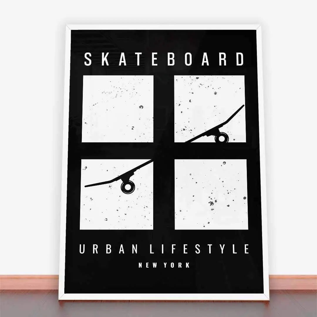 Plakat Skateboard Urban Lifestyle.