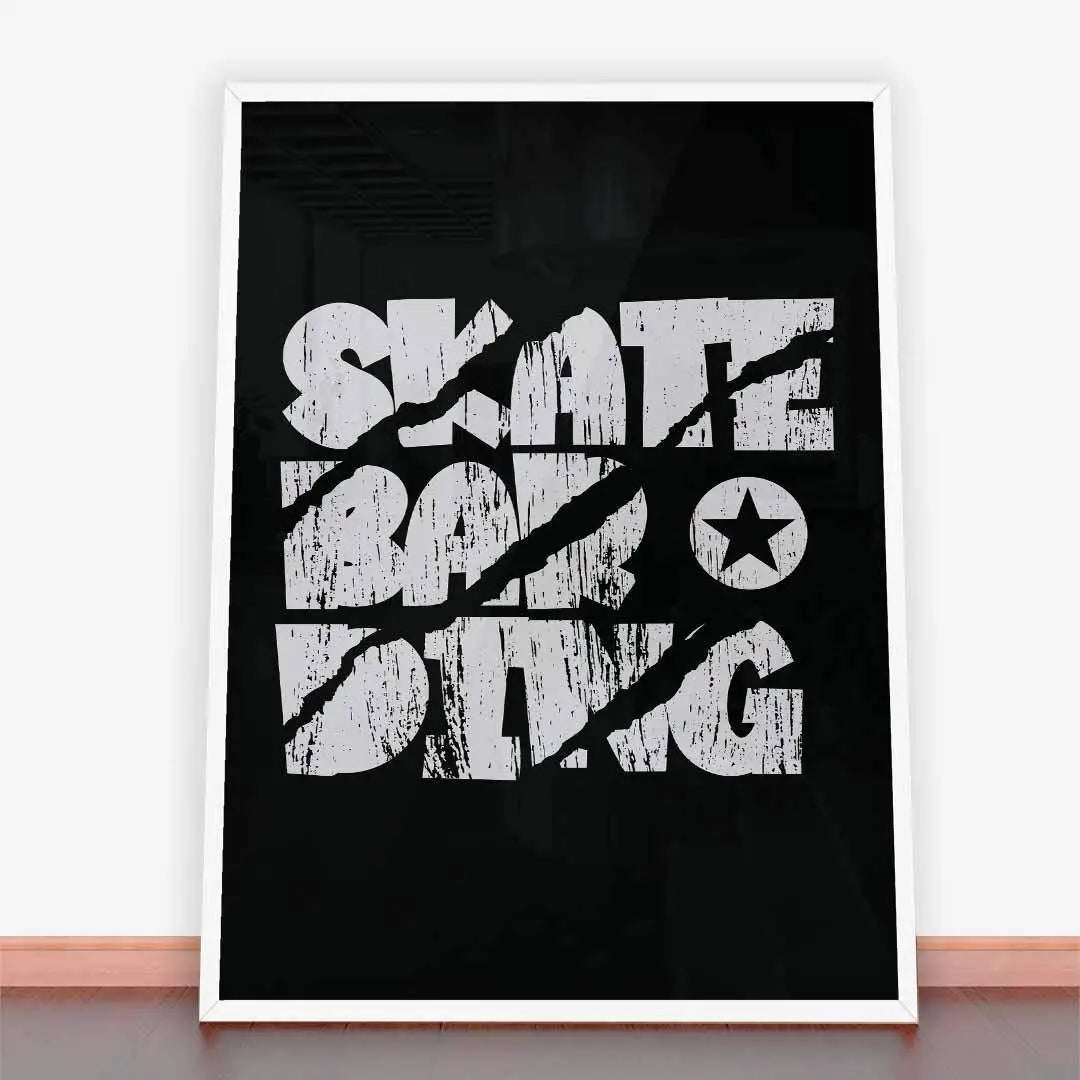 Plakat Skateboarding.