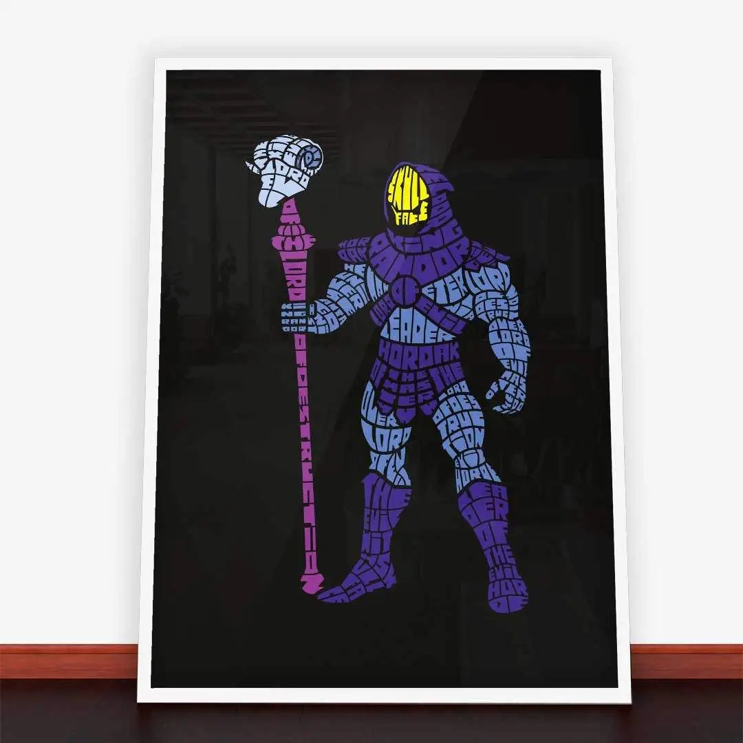 Plakat Skeletor.