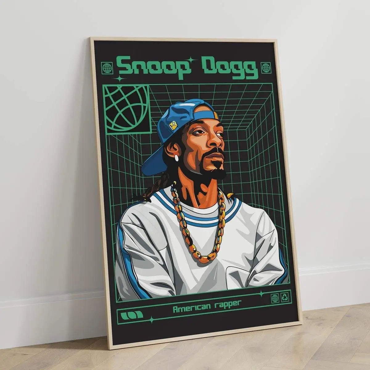 Plakat Snoop Dogg American Rapper.