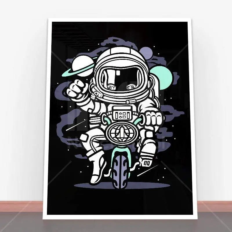 Plakat Space Bike.