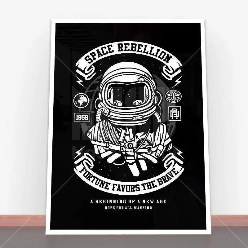 Plakat Space Rebellion.