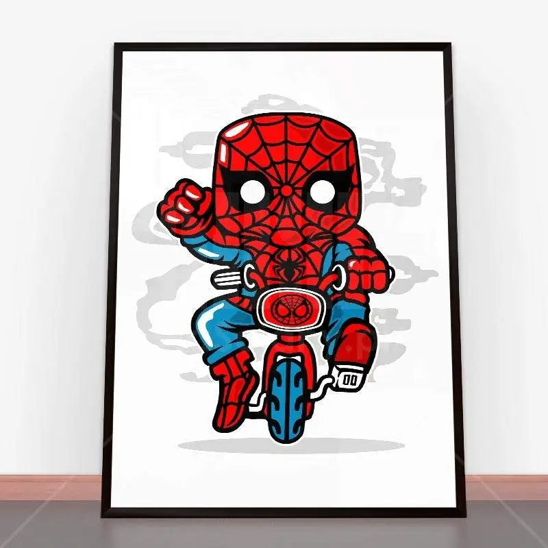 Plakat Spidey Minibike.