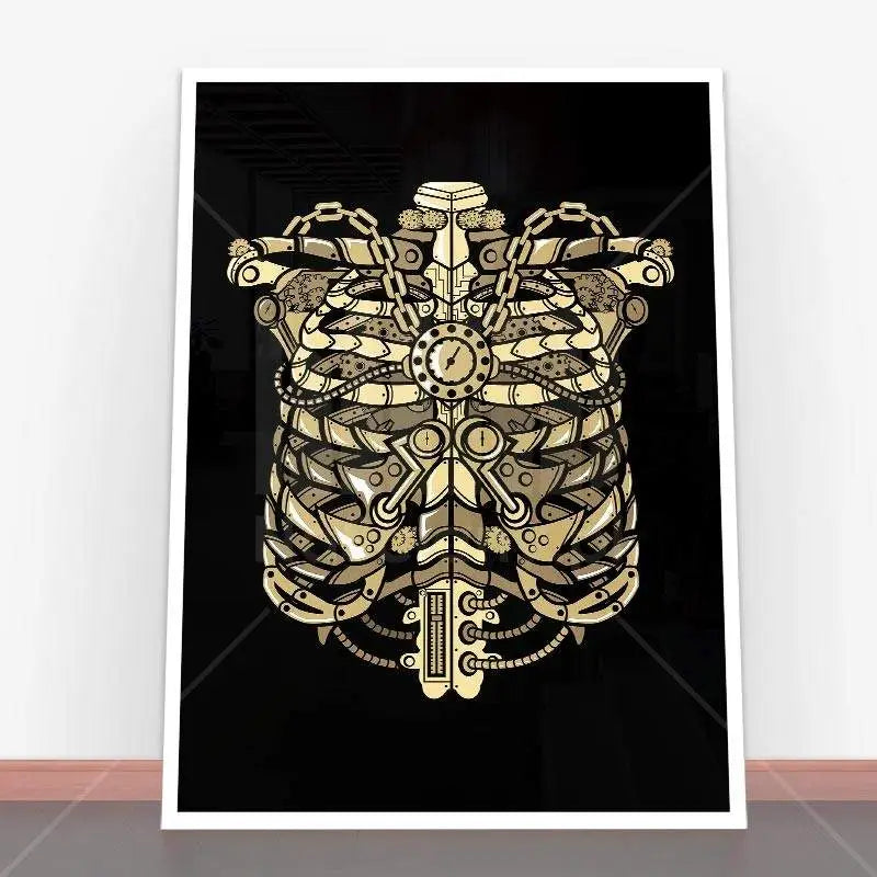 Plakat Steampunk Ribcage.