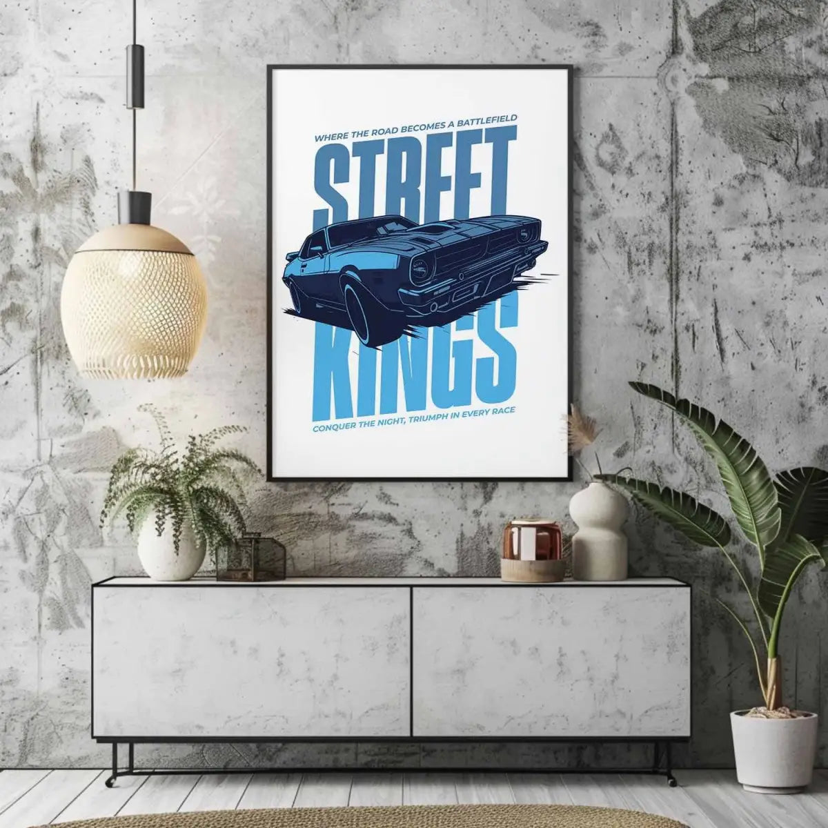 Plakat Street Kings - Bitwa na Asfalcie.