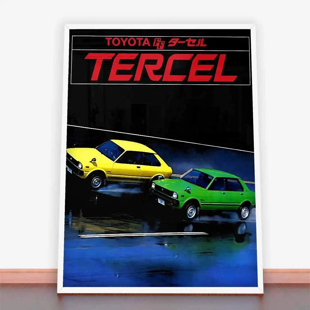 Plakat Toyota Tercel.