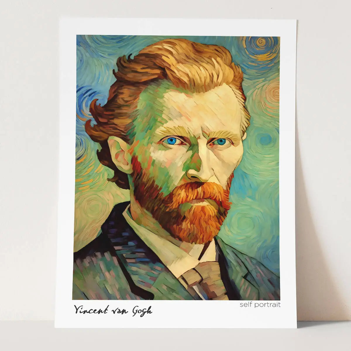 Plakat Vincent van Gogh - Autoportret.