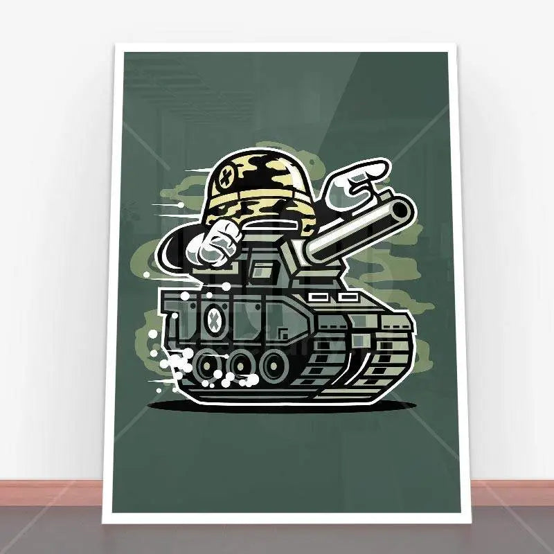 Plakat War Tank.